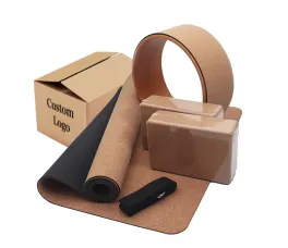 Cork Yoga Set